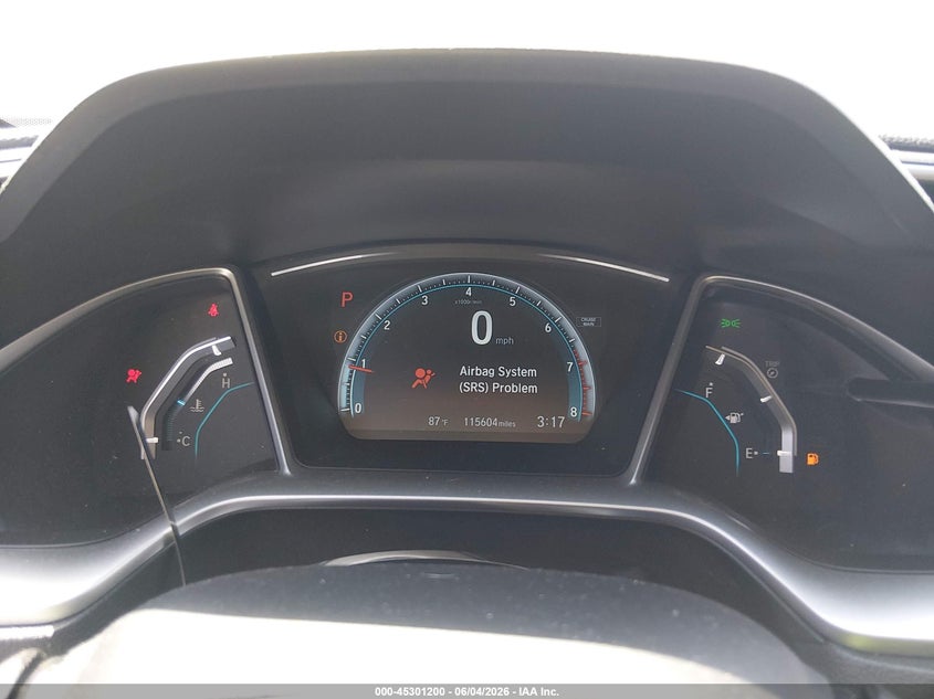 2018 HONDA CIVIC SEDAN 2.0L I-4 DOHC, VVT, 158HP
