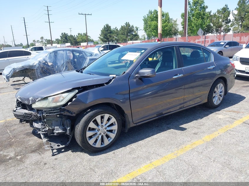 2014 Honda Accord Ex-L 1HGCR2F82EA242822 photo 1