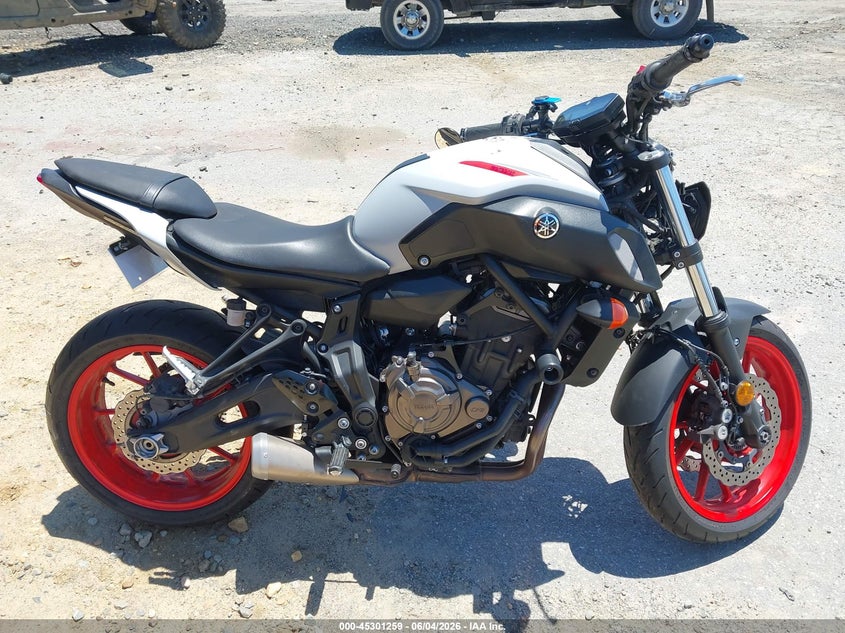 2020 Yamaha Mt07 VIN: JYARM27E3LA005972 Lot: 45301259