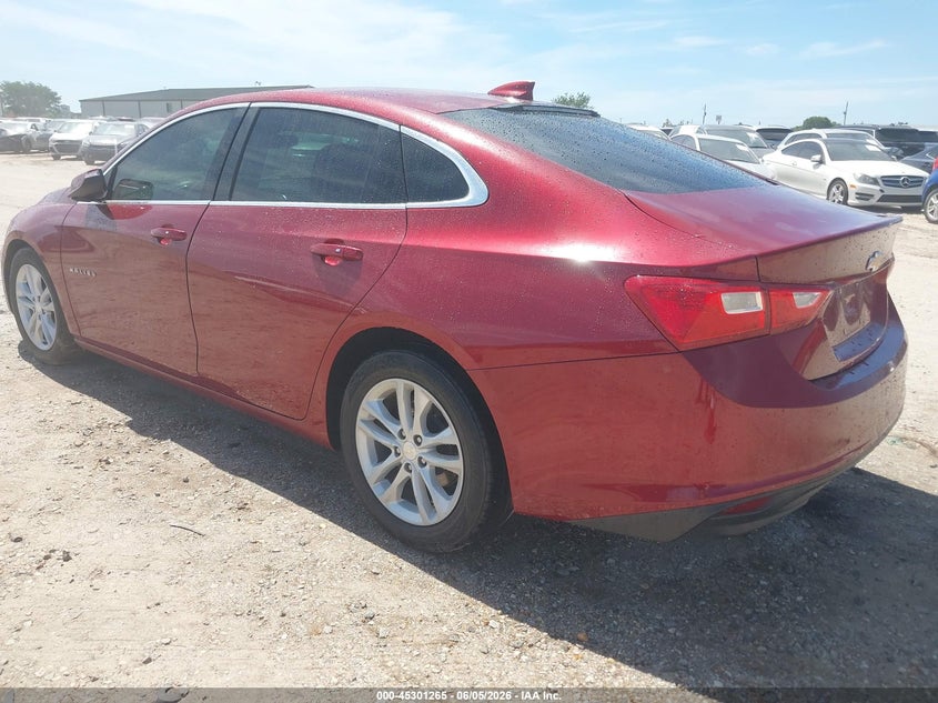 Vin: 1g1zd5st6jf150248, lot: 45799128, chevrolet malibu lt 20183
