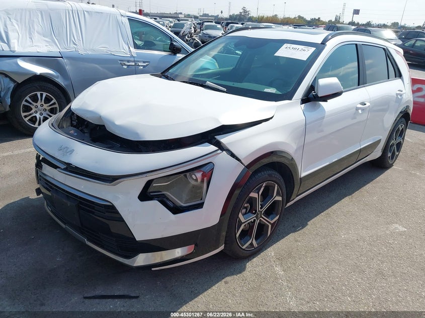 Vin: kndcr3le0r5137953, lot: 45799130, kia niro ex touring 20242