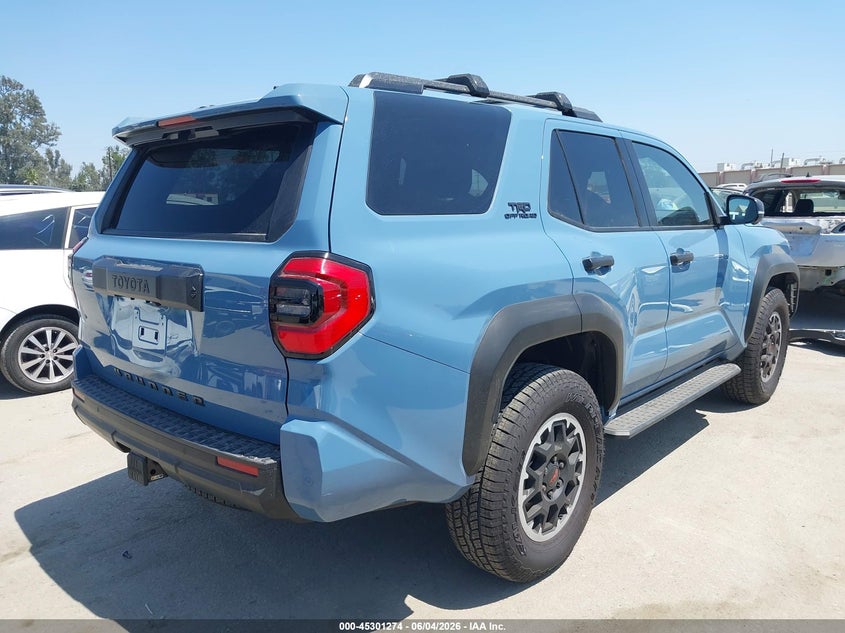 Vin: jteva5br5t5100688, lot: 45799137, toyota 4runner trd off road premium 20264