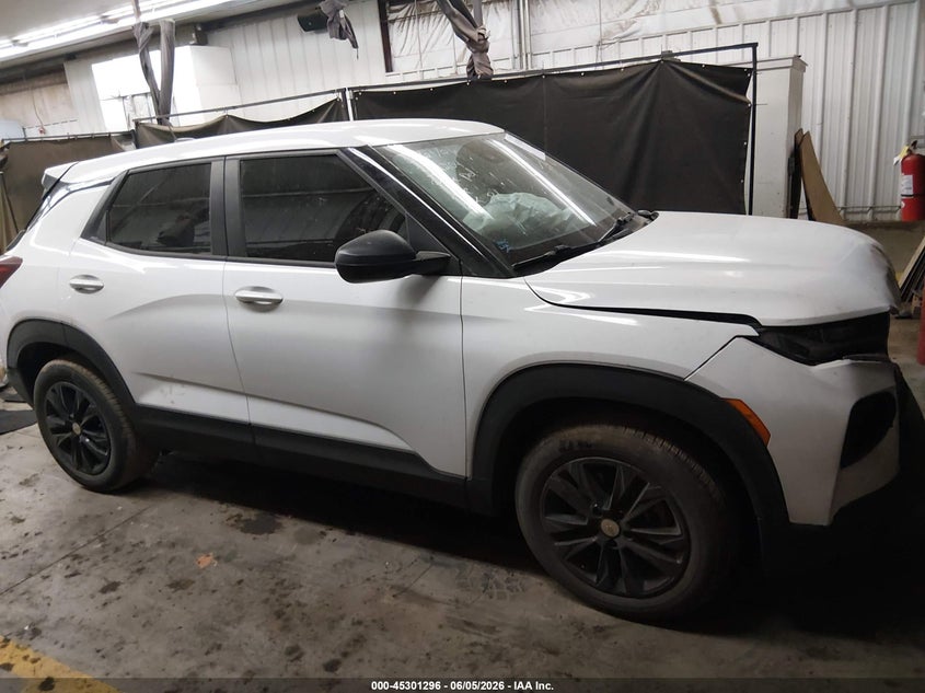 2022 Chevrolet Trailblazer Fwd Ls VIN: KL79MMS23NB135435 Lot: 45301296