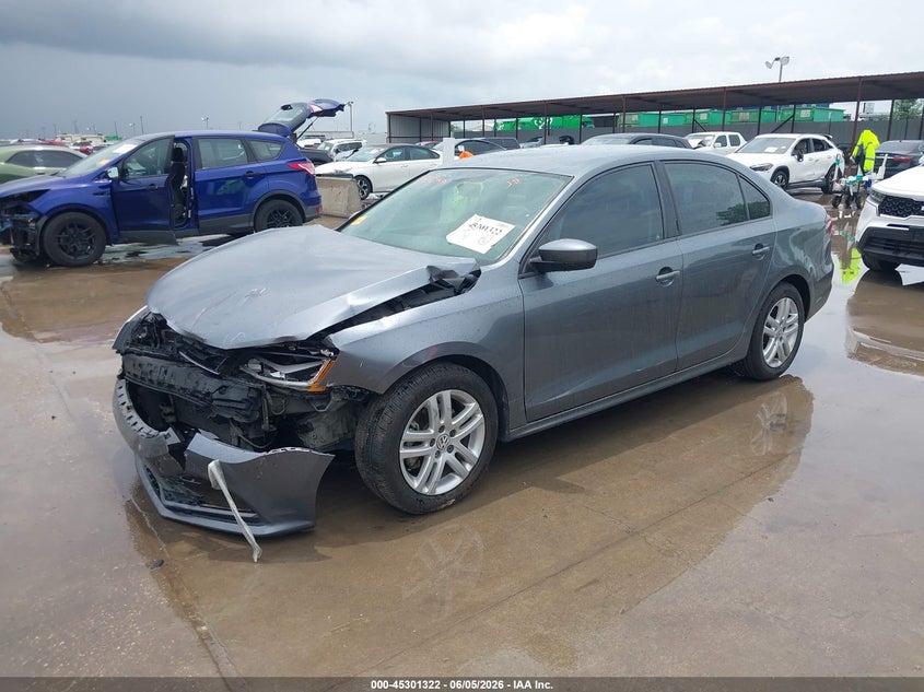 Vin: 3vw2b7aj4jm204976, lot: 45799185, volkswagen jetta 1.4t s 20182