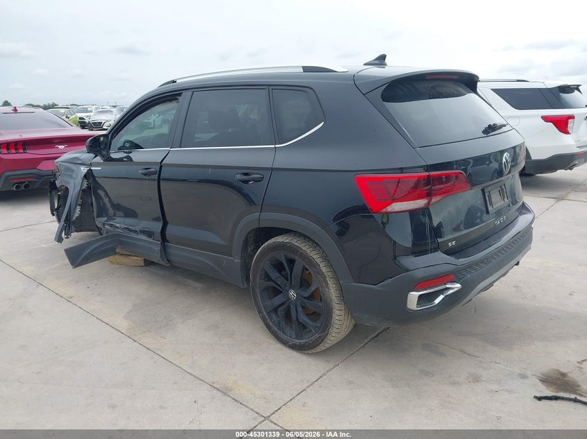 2023 VOLKSWAGEN TAOS 1.5L I-4 DI, DOHC, V(VIN: 3VVEX7B29PM321617