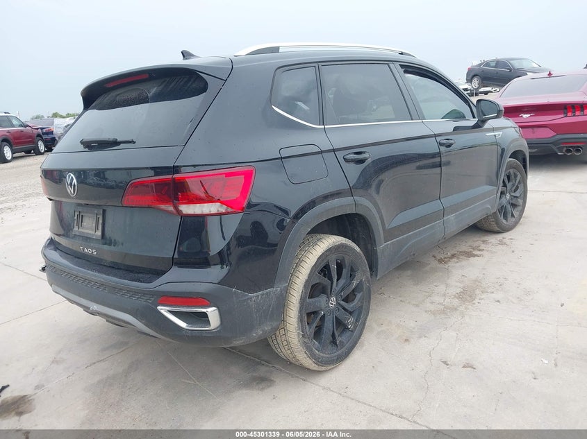 2023 VOLKSWAGEN TAOS 1.5L I-4 DI, DOHC, V(VIN: 3VVEX7B29PM321617