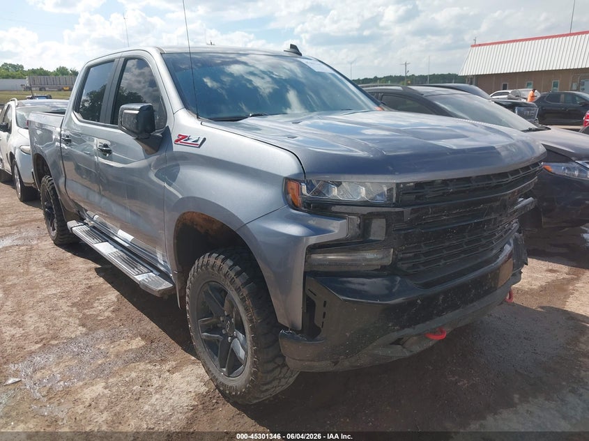 Vin: 3gcpyfed2mg107073, lot: 45799209, chevrolet silverado 1500 4wd  short bed lt trail boss 2021 img_1