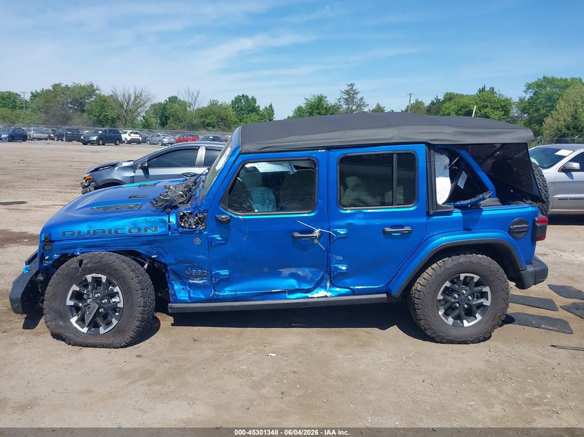 2025 Jeep Wrangler 4Xe Rubicon 4Xe VIN: 1C4RJXR69SW637148 Lot: 45301348