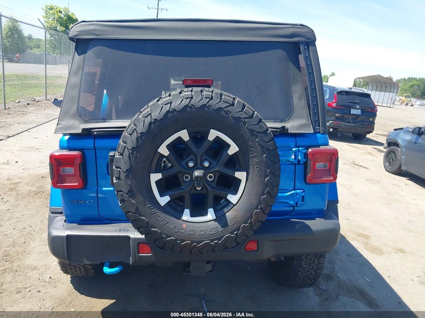 2025 Jeep Wrangler 4Xe Rubicon 4Xe VIN: 1C4RJXR69SW637148 Lot: 45301348