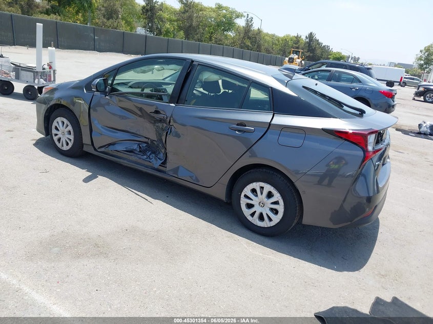 2022 TOYOTA PRIUS 1.8L I-4 DOHC, VVT, (VIN: JTDKAMFU4N3180483