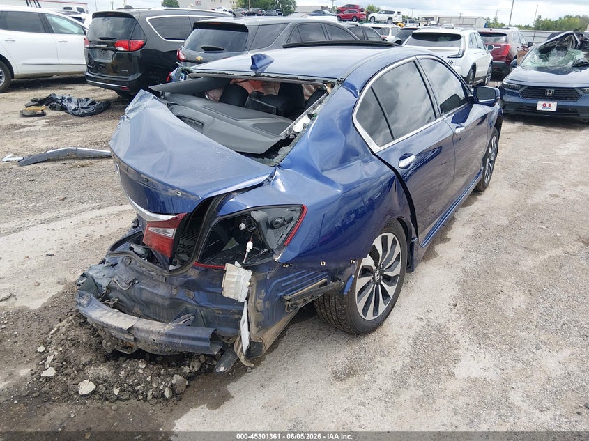 2017 HONDA ACCORD HYBRID auction photo 4
