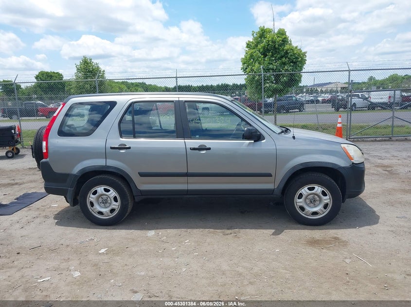 2006 HONDA CR-V SPORT UTILITY VEHICLE 2.4L I-4 DOHC, VVT, 156HP