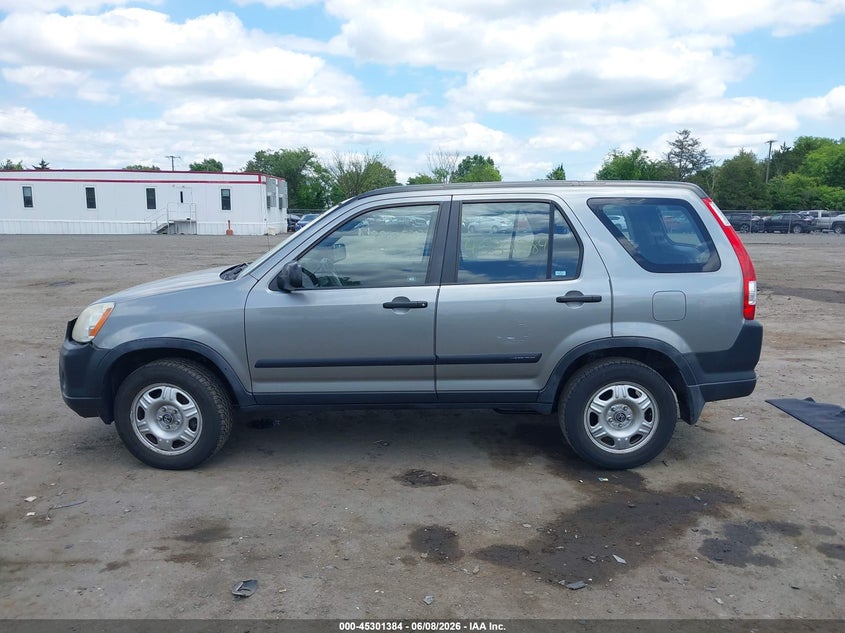2006 HONDA CR-V SPORT UTILITY VEHICLE 2.4L I-4 DOHC, VVT, 156HP