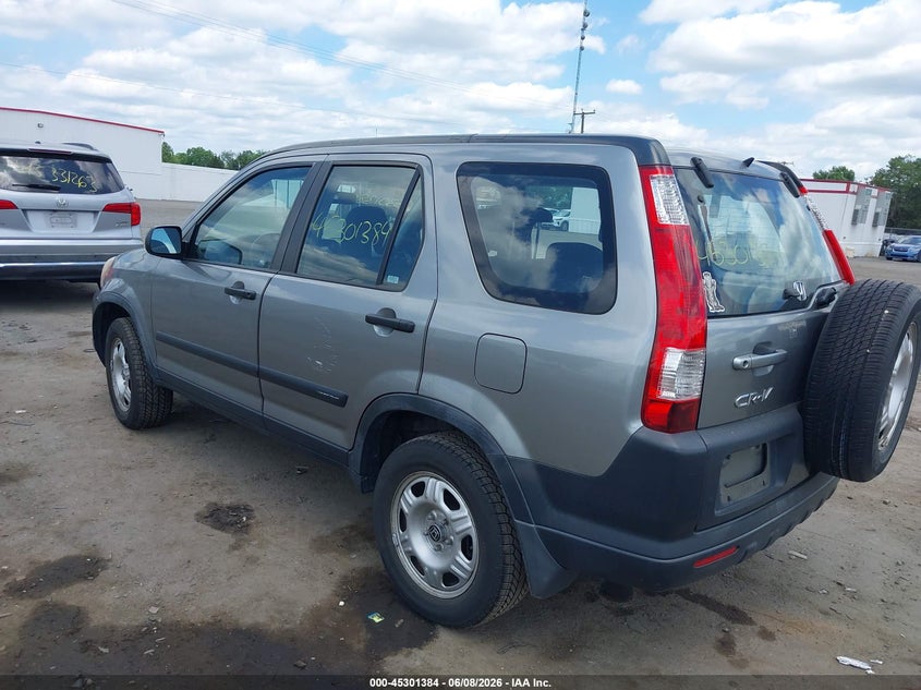 2006 HONDA CR-V SPORT UTILITY VEHICLE 2.4L I-4 DOHC, VVT, 156HP