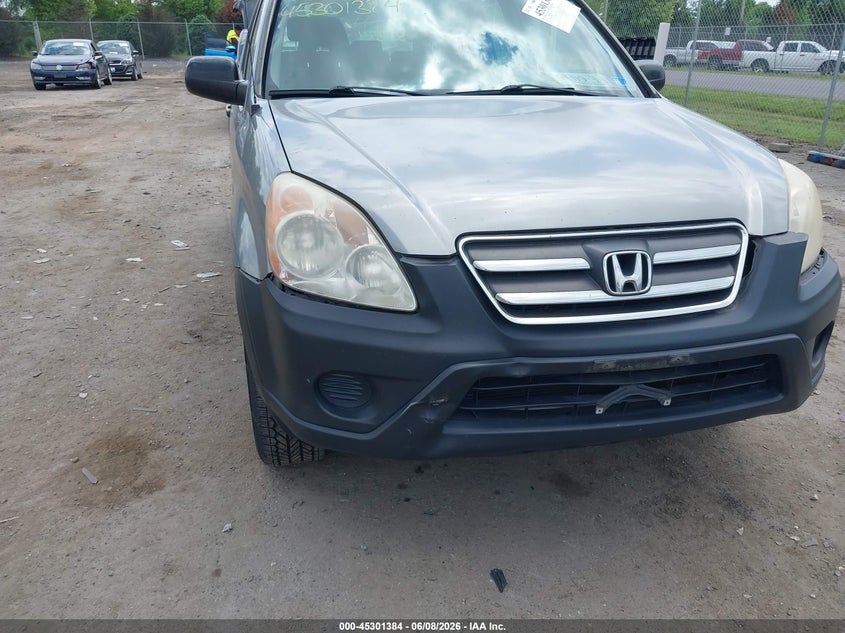 2006 HONDA CR-V SPORT UTILITY VEHICLE 2.4L I-4 DOHC, VVT, 156HP