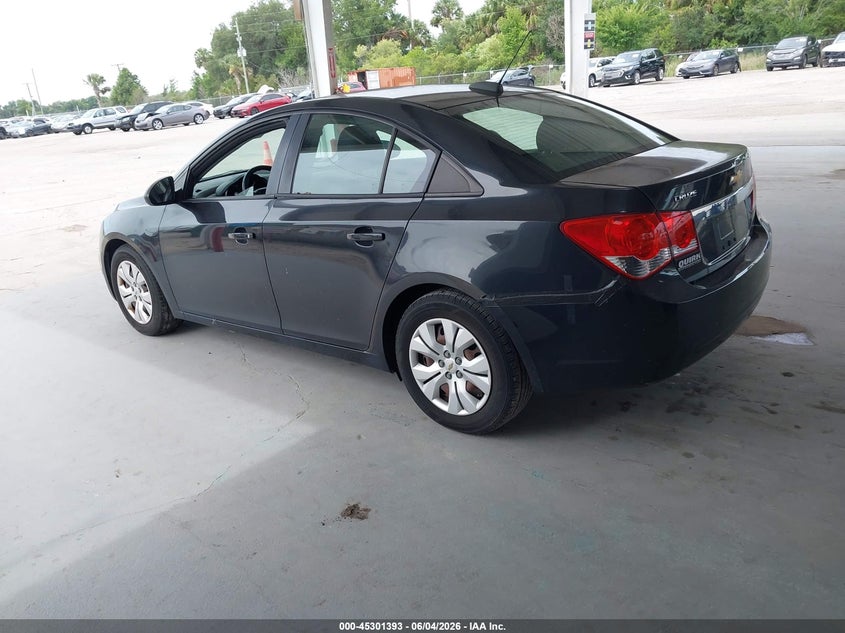 Vin: 1g1pc5sg1g7114452, lot: 45799256, chevrolet cruze limited ls auto 20163