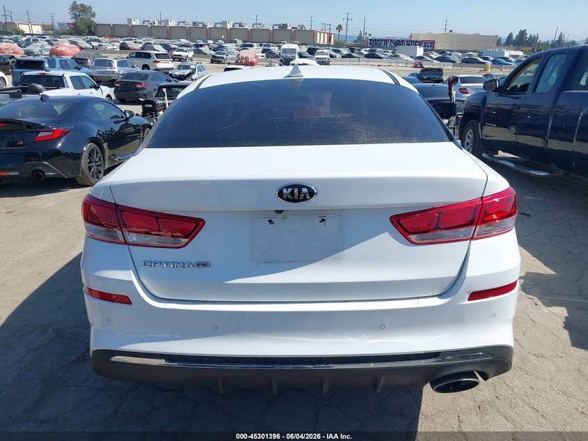 2019 Kia Optima Lx VIN: 5XXGT4L33KG362666 Lot: 45301396