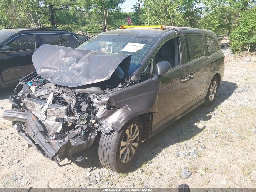 Vin: 5fnrl5h34gb023254, lot: 45799274, honda odyssey se 20162