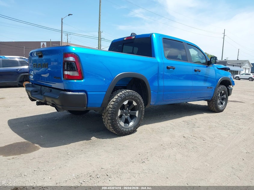 Vin: 1c6srflt4rn208915, lot: 45799279, ram 1500 rebel  4x4 5'7 box 20244