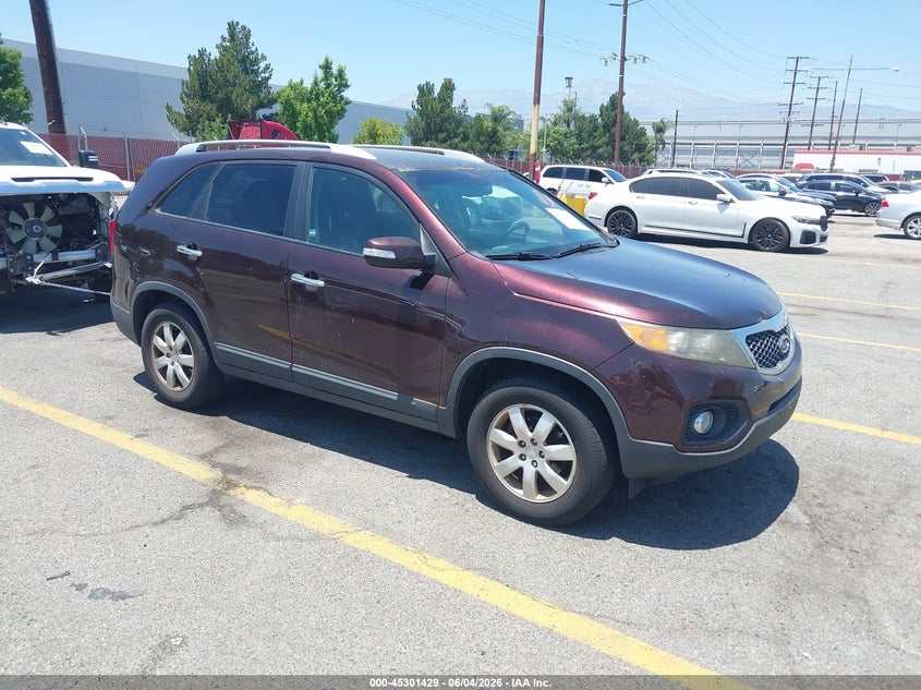 Vin: 5xykt4a15bg105225, lot: 45799292, kia sorento lx 20111