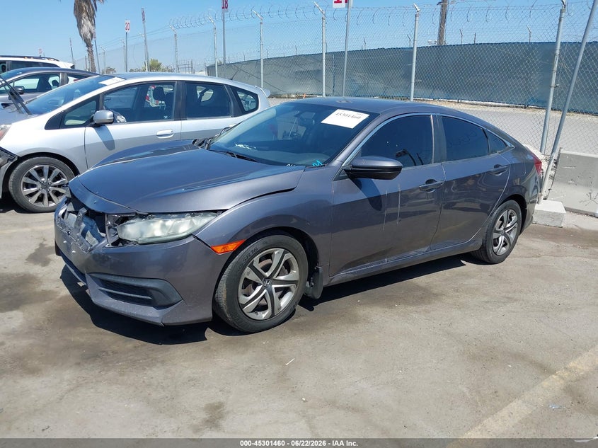 2016 Honda Civic Lx 19XFC2F56GE006922 photo 1