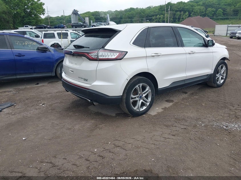 Vin: 2fmpk4k98hbc13179, lot: 45799327, ford edge titanium 20174