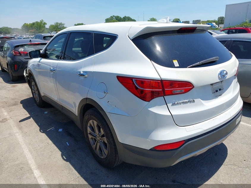 Vin: 5xyzt3lb1dg113906, lot: 45799347, hyundai santa fe sport 20133