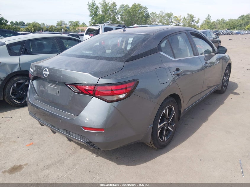 Vin: 3n1ab8cvxsy409932, lot: 45799362, nissan sentra sv 20254