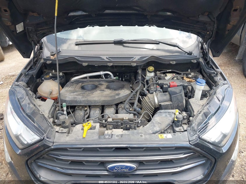 2020 Ford Ecosport S VIN: MAJ6S3FLXLC345892 Lot: 45301502