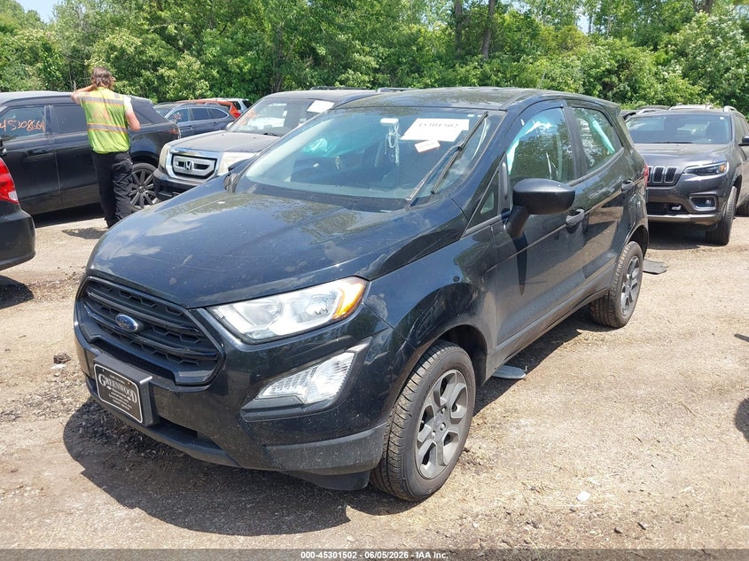 Vin: maj6s3flxlc345892, lot: 45799366, ford ecosport s 20202