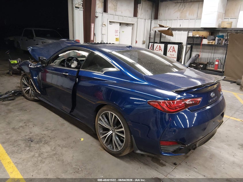 Vin: jn1ev7ek4lm340455, lot: 45799385, infiniti q60 luxe 20203