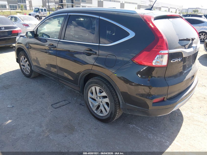 Vin: 2hkrm4h79fh635122, lot: 45799394, honda cr-v ex-l 20153