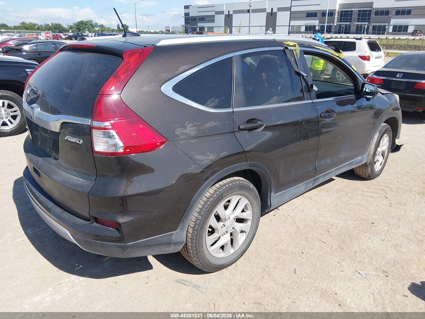 Vin: 2hkrm4h79fh635122, lot: 45799394, honda cr-v ex-l 20154