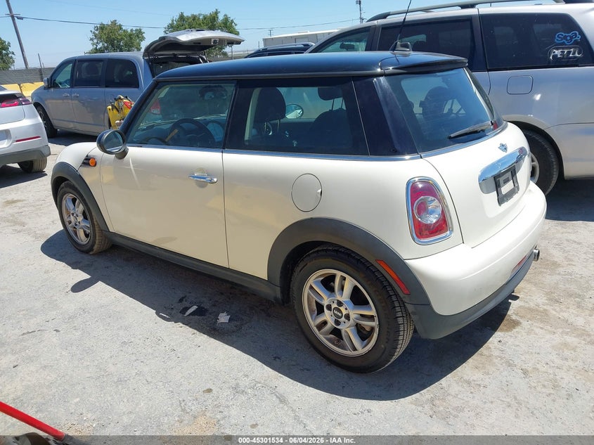 Vin: wmwsu3c57dt549203, lot: 45799397, mini hardtop cooper 20133