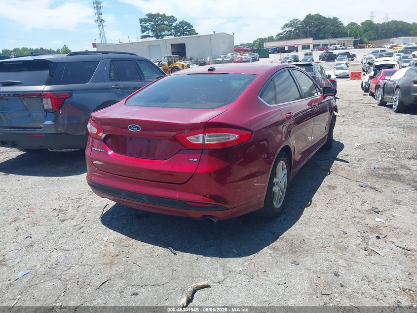 Vin: 1fa6p0h72e5386816, lot: 45799412, ford fusion se 20144