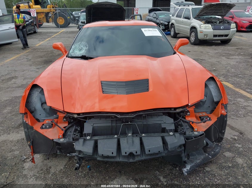 2019 Chevrolet Corvette Stingray VIN: 1G1YA2D76K5100105 Lot: 45301568