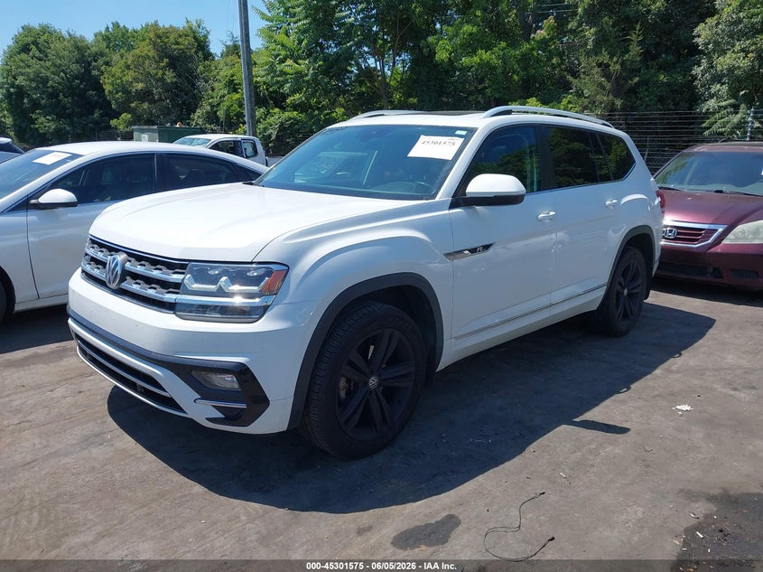Vin: 1v2rr2ca3jc590190, lot: 45799438, volkswagen atlas 3.6l v6 sel 20182