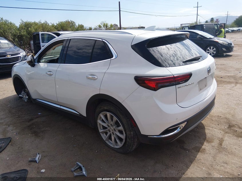 Vin: lrbazlr43md080800, lot: 45799440, buick envision fwd preferred 20213