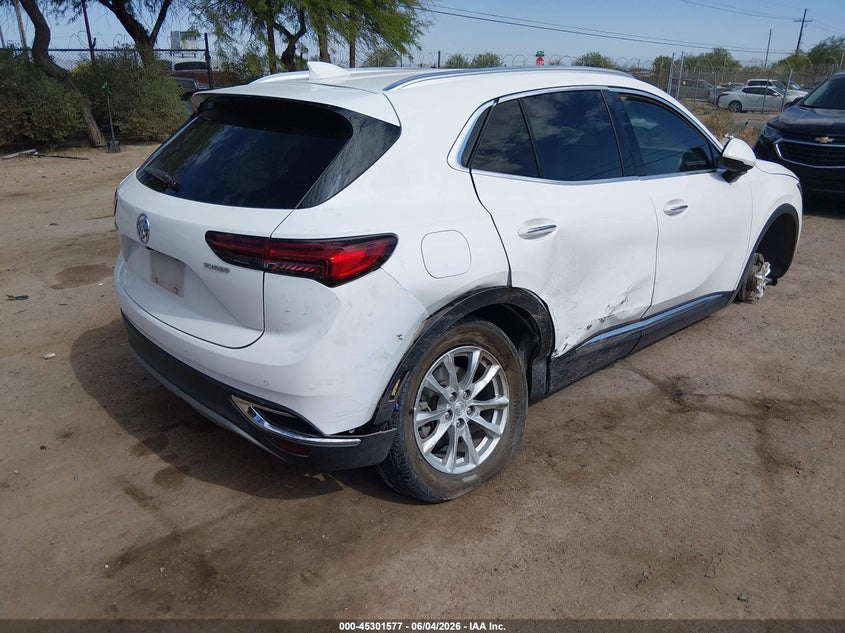 Vin: lrbazlr43md080800, lot: 45799440, buick envision fwd preferred 20214