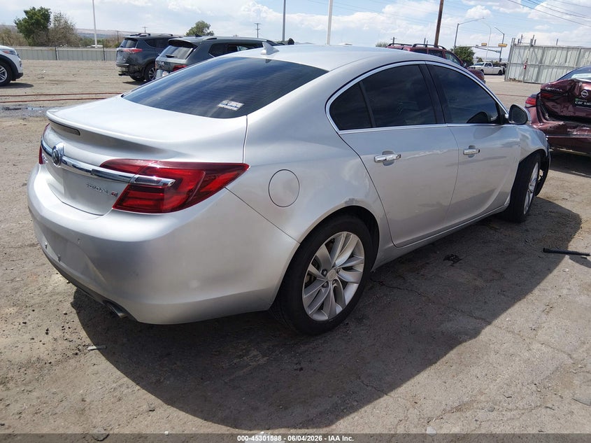 Vin: 2g4gn5ex0e9267909, lot: 45799451, buick regal turbo/e-assist premium i 20144