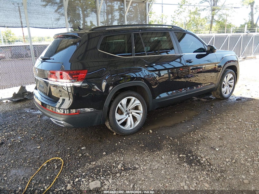Vin: 1v2hr2ca9mc589285, lot: 45799453, volkswagen atlas 3.6l v6 se w/technology 20214