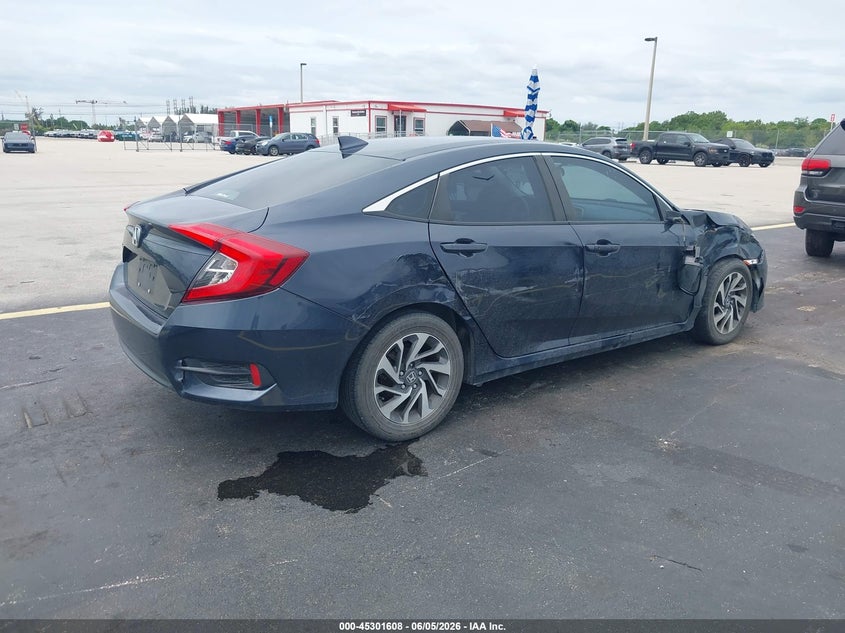2018 HONDA CIVIC SEDAN 2.0L I-4 DOHC, VVT, 158HP