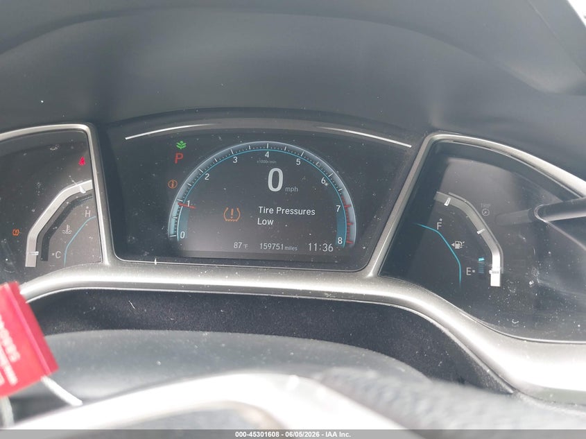 2018 HONDA CIVIC SEDAN 2.0L I-4 DOHC, VVT, 158HP