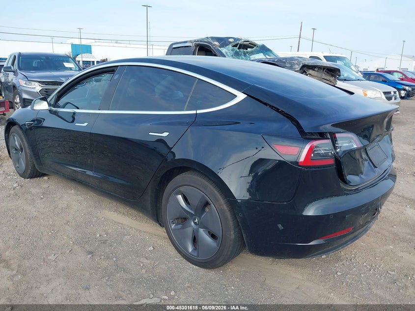 Vin: 5yj3e1eb2lf599777, lot: 45799481, tesla model 3 long range dual motor all-wheel drive 20203