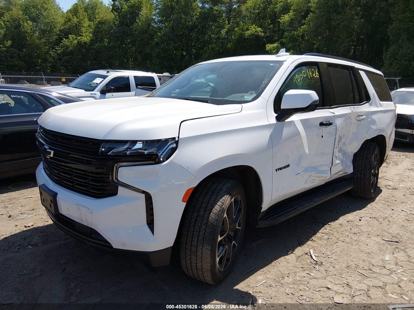 Vin: 1gnskrkdxrr344104, lot: 45799489, chevrolet tahoe 4wd rst 20242