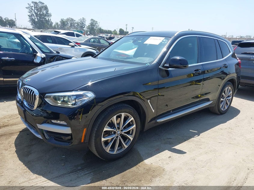 Vin: 5uxtr7c50klf31673, lot: 45799502, bmw x3 sdrive30i 20192
