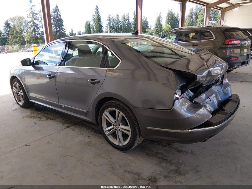 Vin: 1vwbv7a33fc122240, lot: 45799523, volkswagen passat 2.0l tdi se 20153