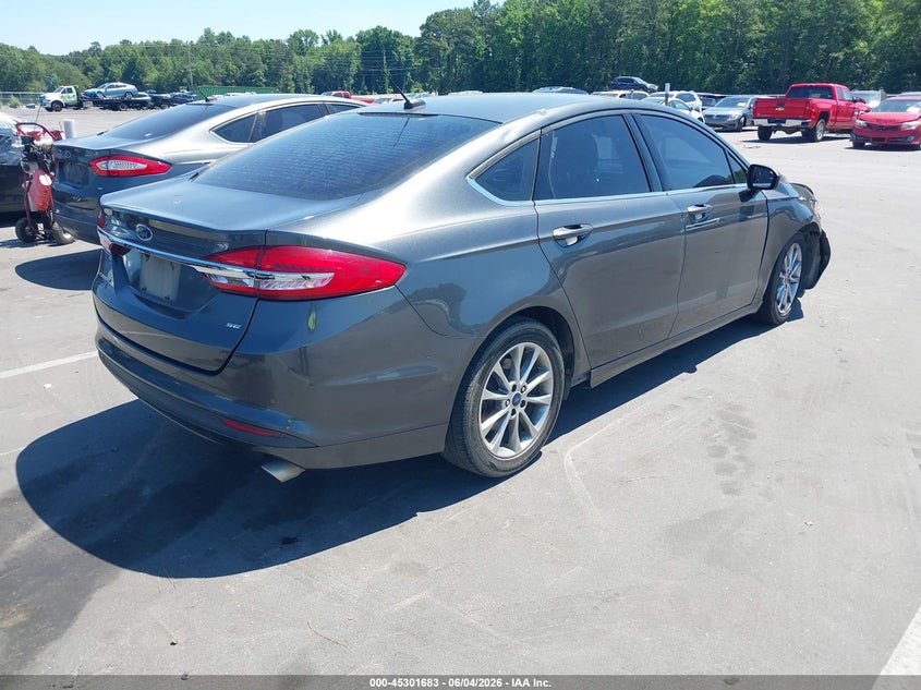 2017 FORD FUSION auction photo 4