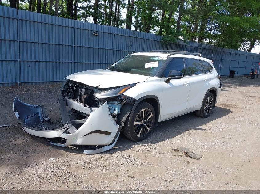 Vin: 5tdlzrah6ms070164, lot: 45799547, toyota highlander xse 20212