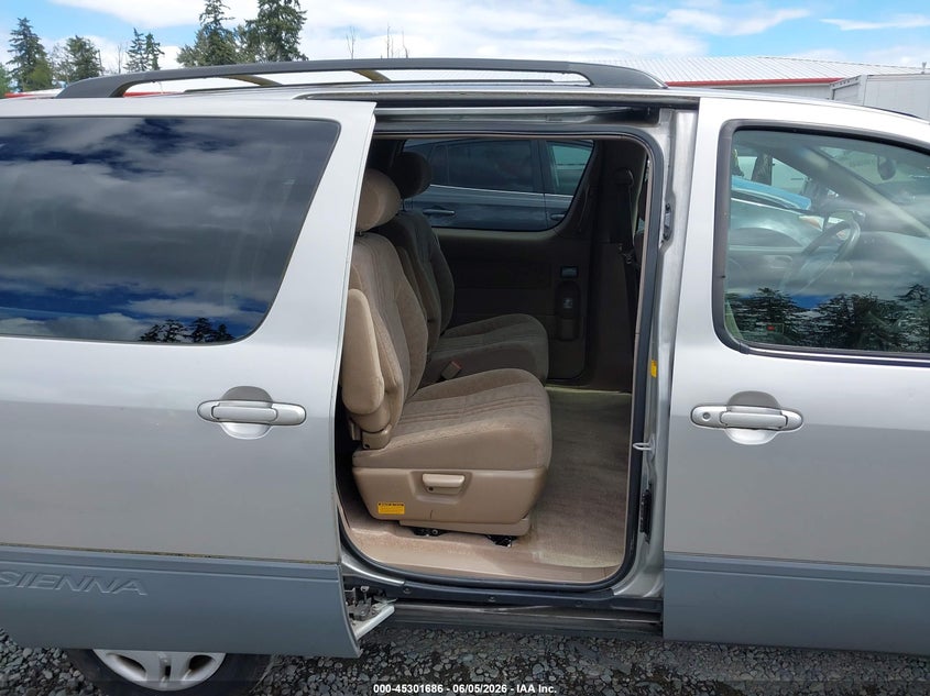 2003 Toyota Sienna Le VIN: 4T3ZF13C13U549532 Lot: 45301686